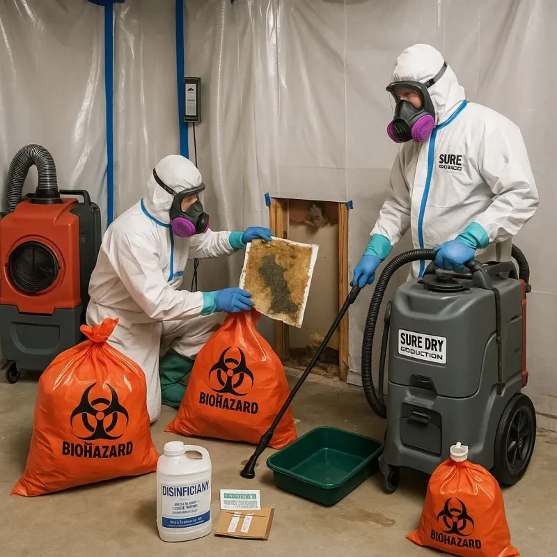Contaminated Water Handling Protocols process in Hartsville, SC