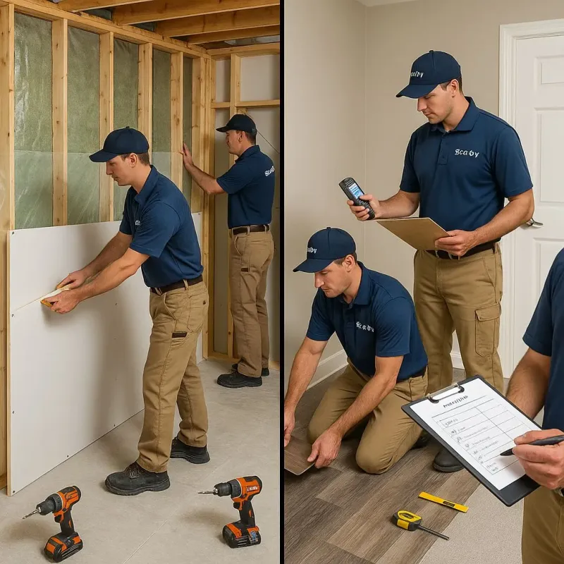 Repairs and Reconstruction process in Hartsville, SC