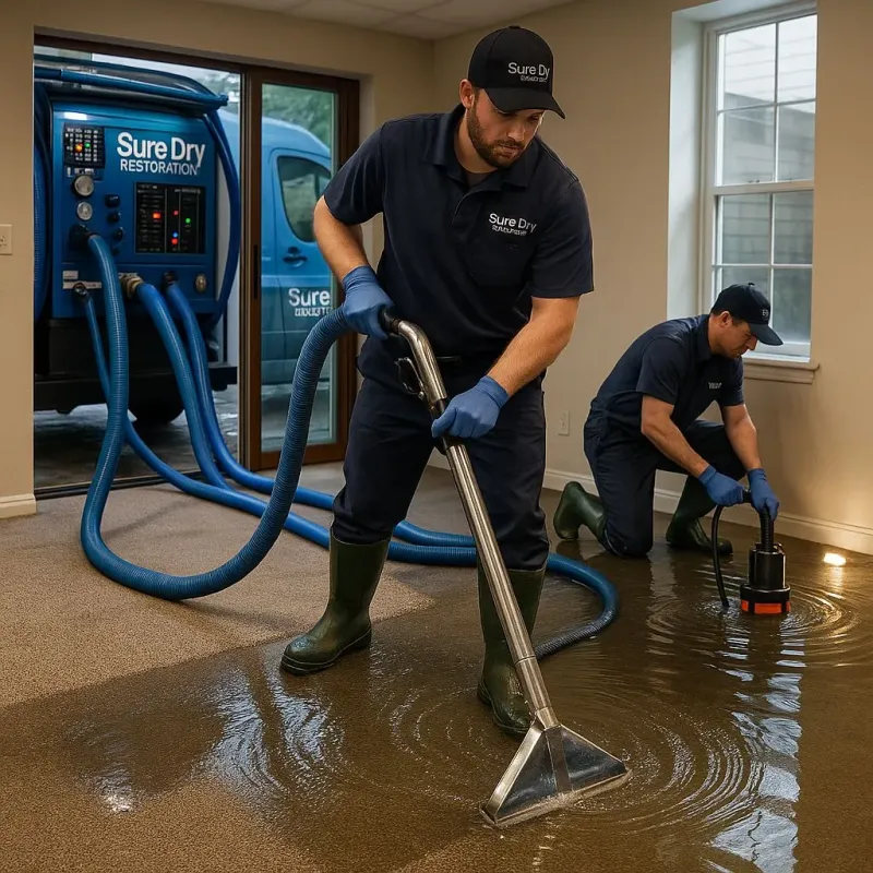 Water Extraction and Removal process in Hartsville, SC